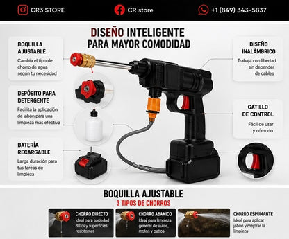 HIDROLAVADORA1 BATERIA 21v
